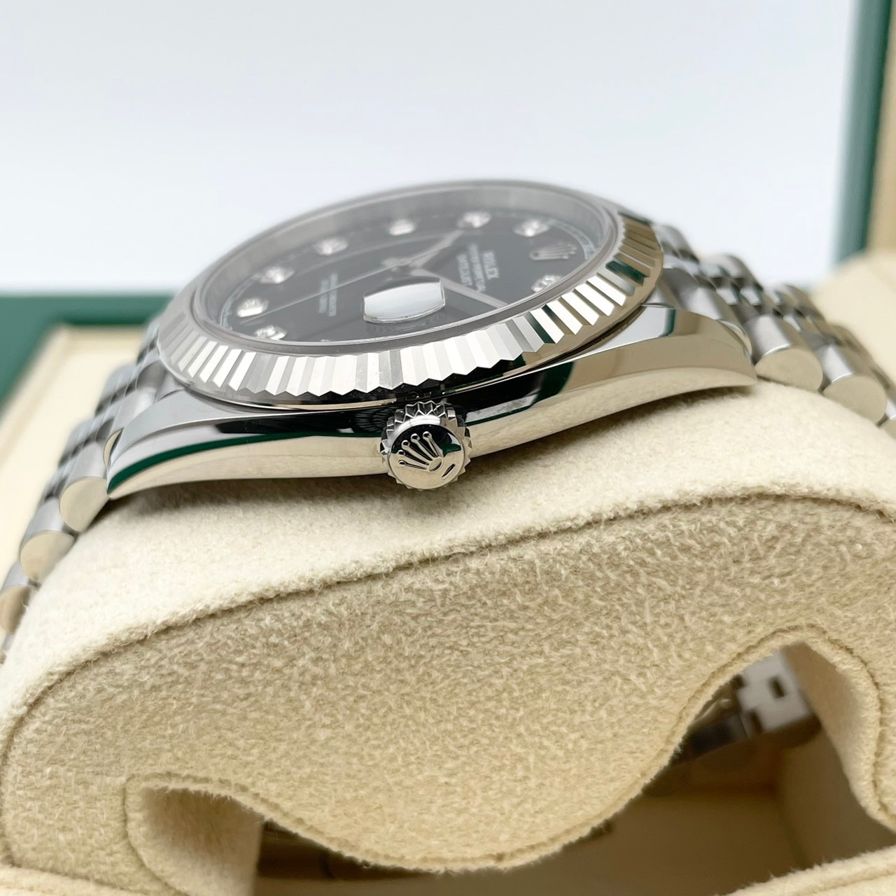未使用)ROLEX ロレックス デイトジャスト 41 126333G ブラック