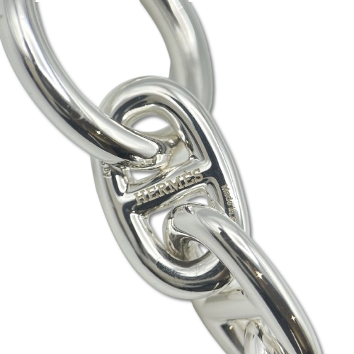エルメス シェーヌ・ダンクル ブレスレット MM シルバー925 15コマ