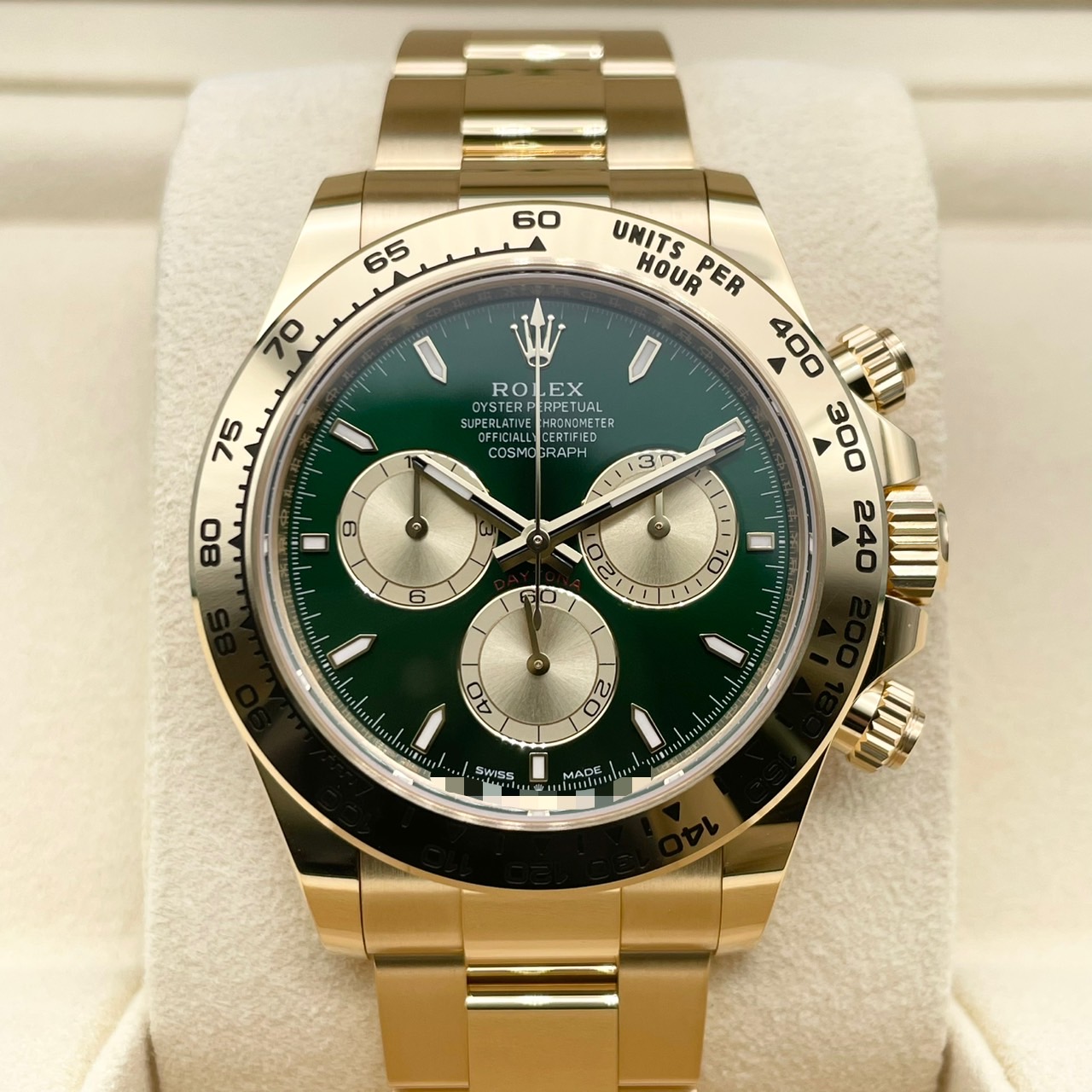 ロレックス デイトナ 126508 ブライトグリーン＆ゴールデン 40mm