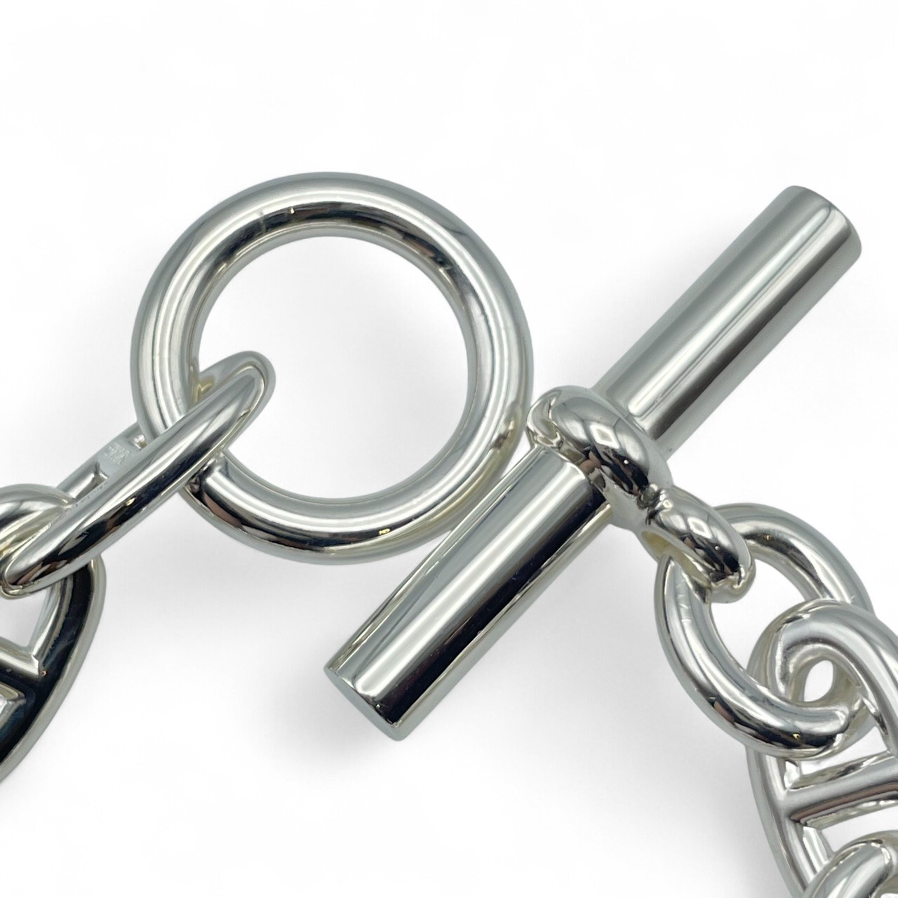 エルメス シェーヌ・ダンクル ブレスレット TGM シルバー925 10