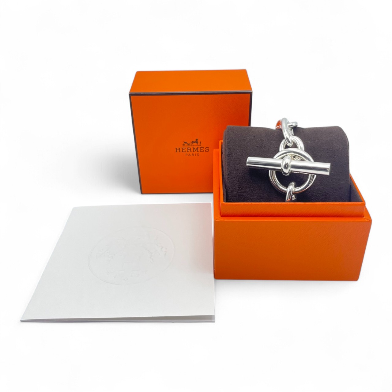 エルメス シェーヌ・ダンクル ブレスレット TGM シルバー925 10コマ