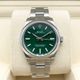 ロレックス オイスターパーペチュアル 277200 グリーン 31ミリ