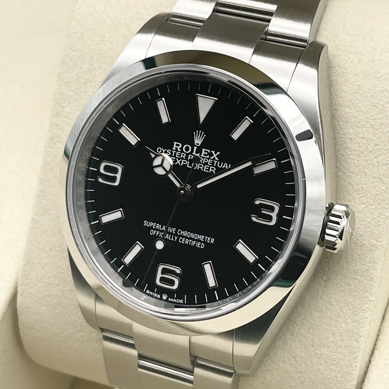 ロレックス エクスプローラー 124270 ブラック 36mm