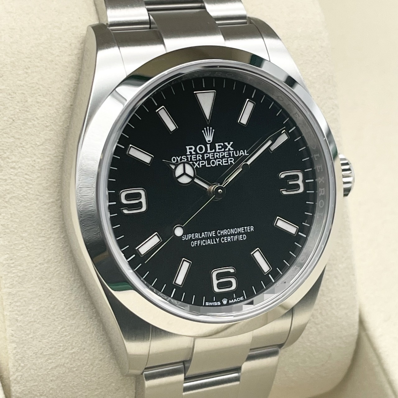 ロレックス エクスプローラー 124270 ブラック 36mm