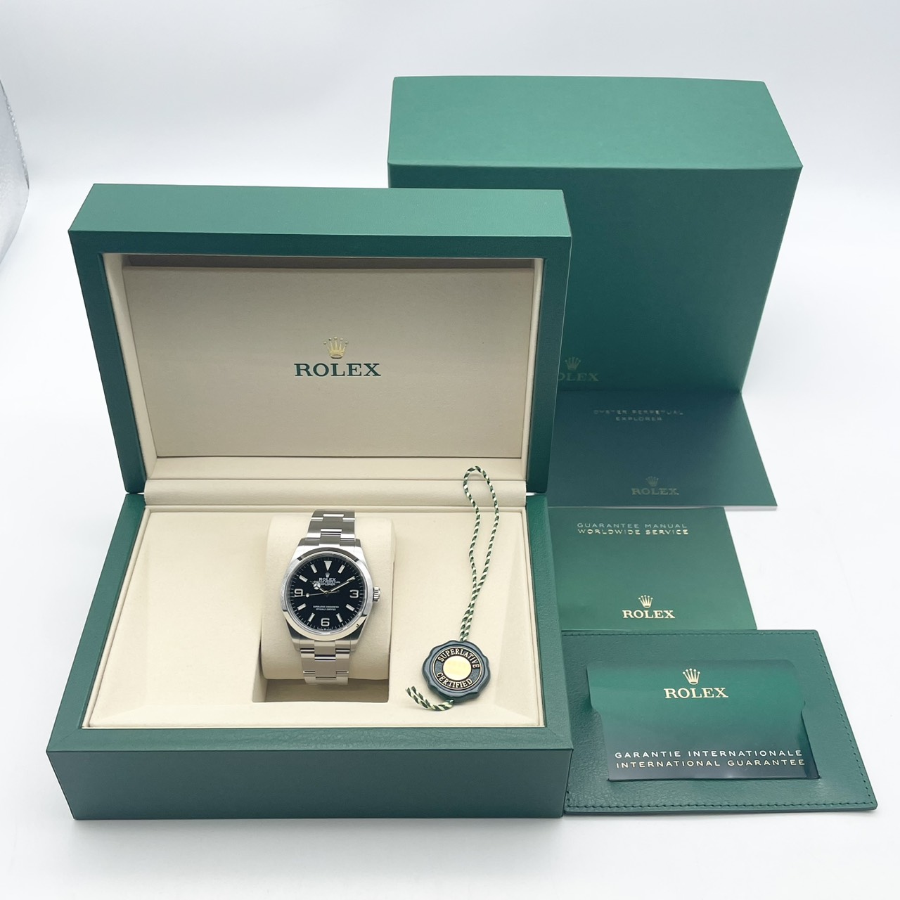 ロレックス エクスプローラー 124270 ブラック 36mm