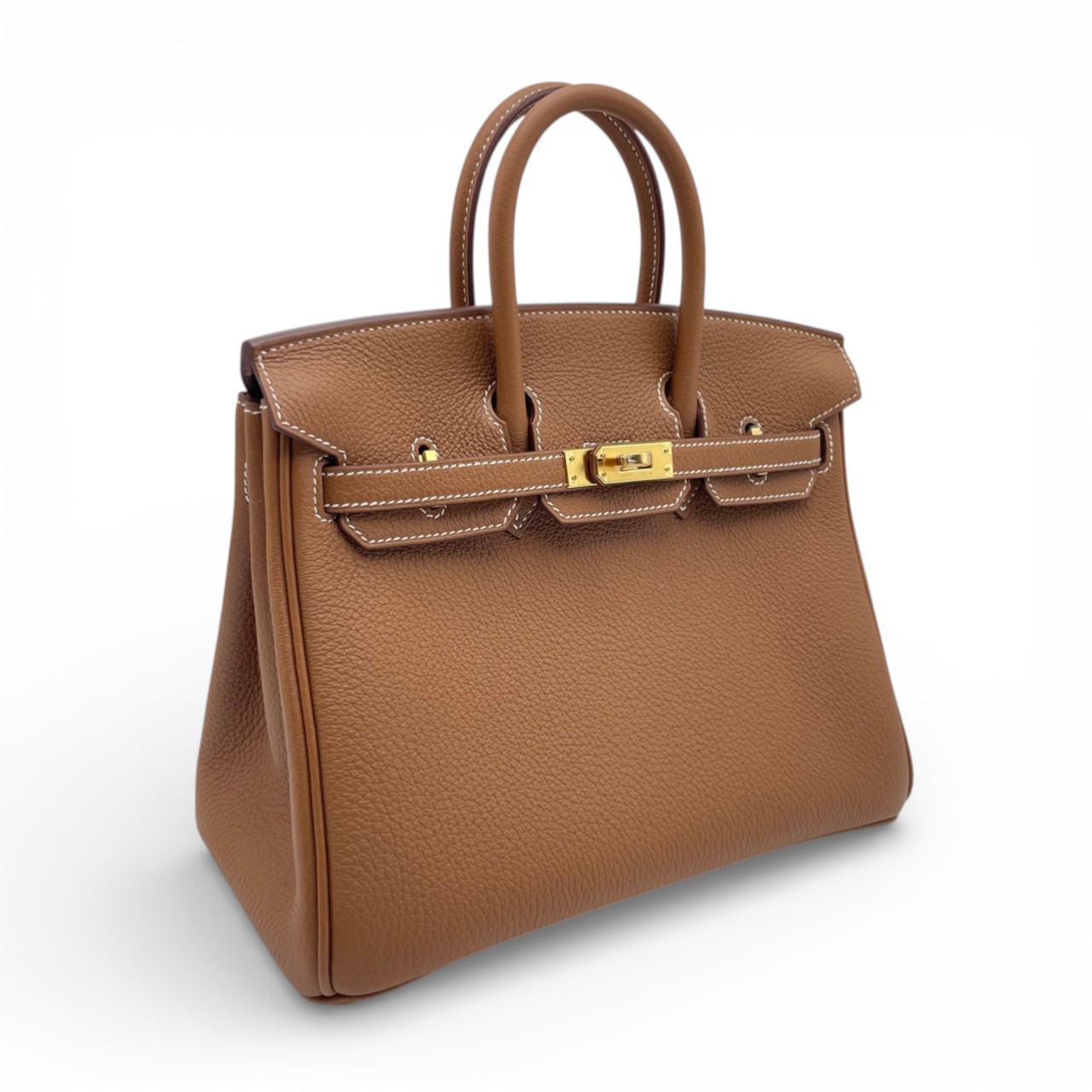 エルメス バーキン 25 ゴールド トゴ ゴールド金具 K刻印 - ブランド品