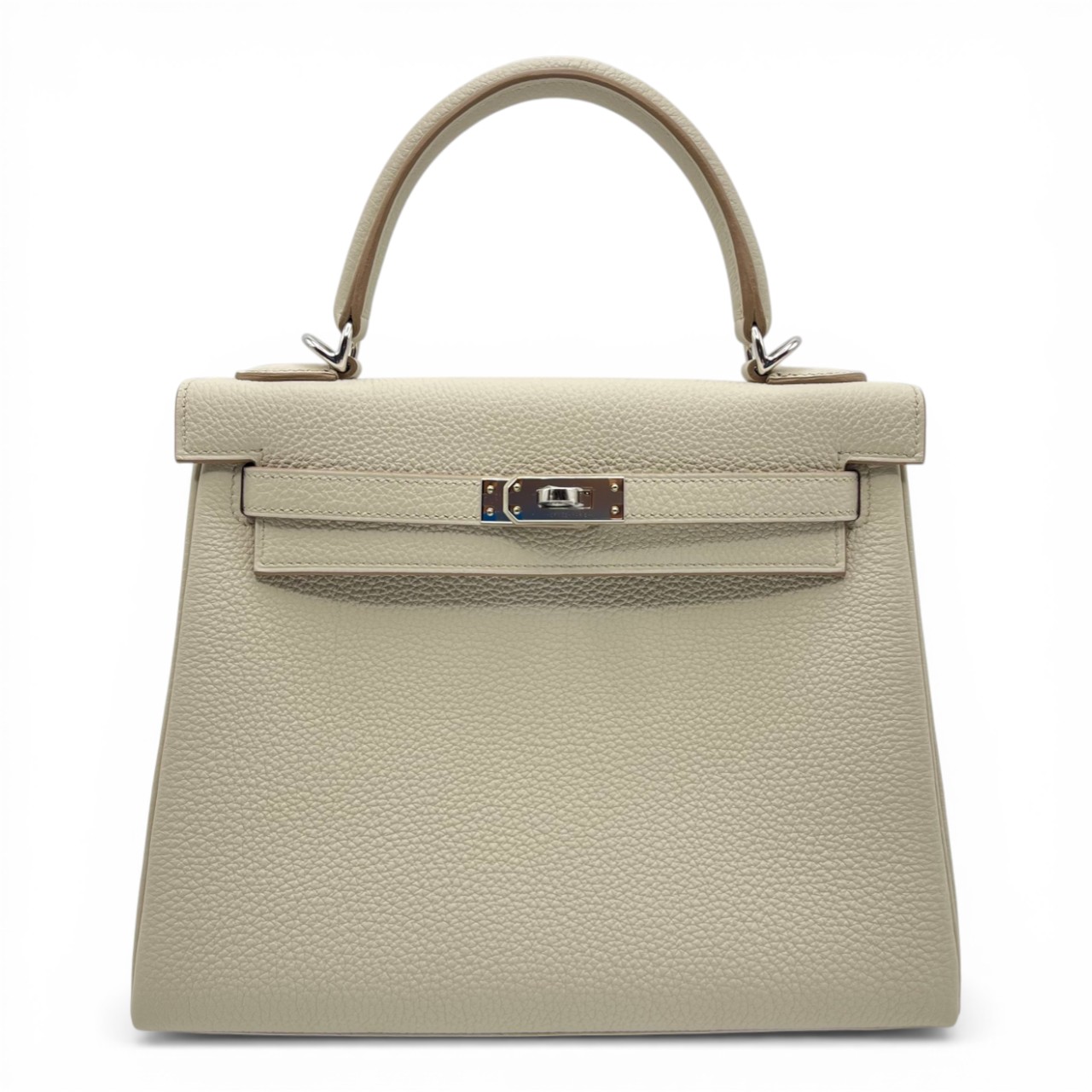 エルメス ケリー 25 べトン トゴ シルバー金具 K刻印