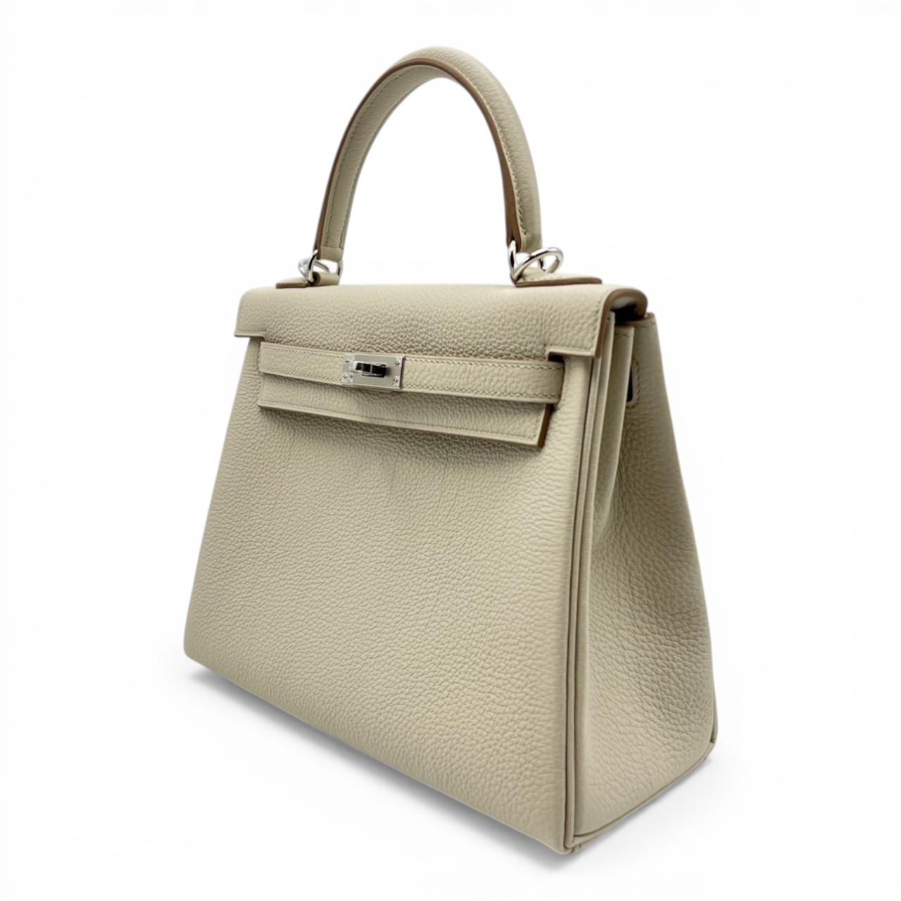 エルメス ケリー 25 べトン トゴ シルバー金具 K刻印