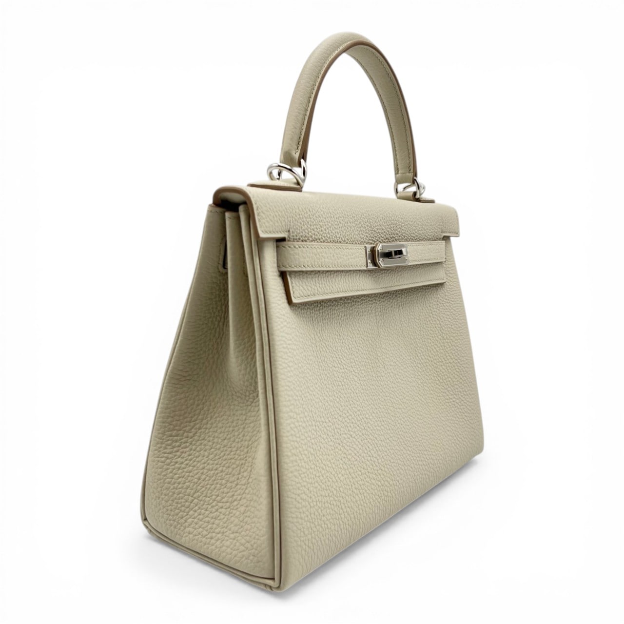 エルメス ケリー 25 べトン トゴ シルバー金具 K刻印