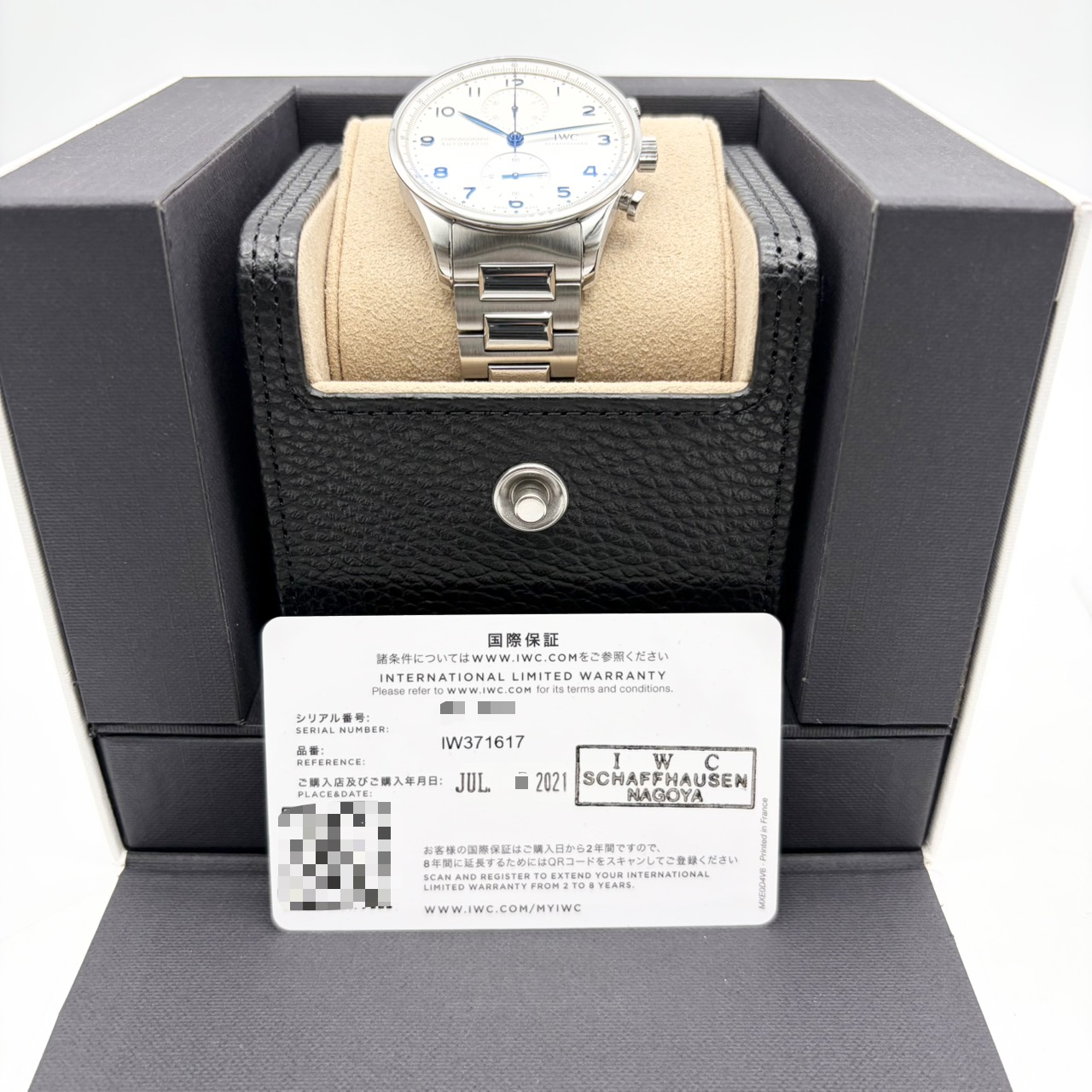 IWC ポルトギーゼ・​クロノグラフ IW371617 シルバー 41ｍｍ