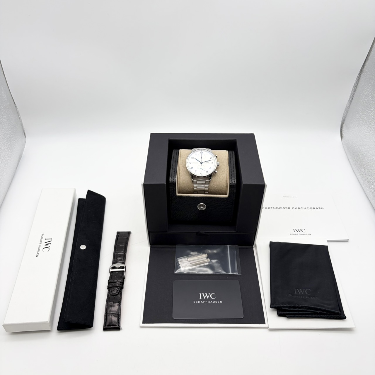 IWC ポルトギーゼ・​クロノグラフ IW371617 シルバー 41ｍｍ