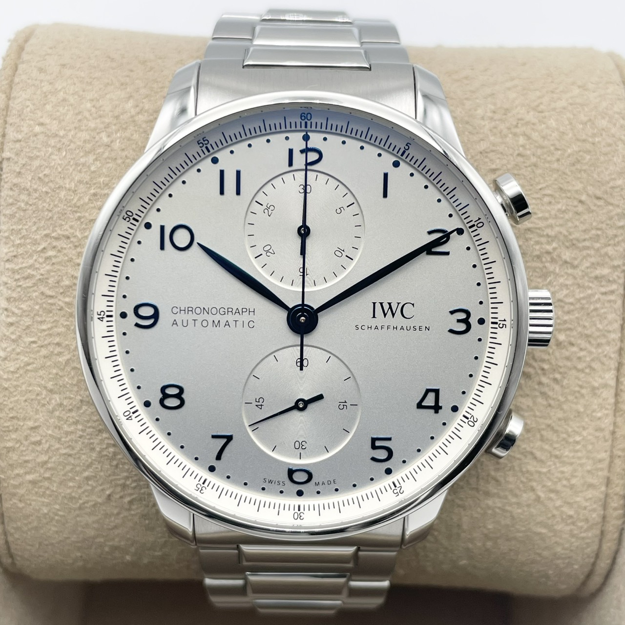 IWC ポルトギーゼ・​クロノグラフ IW371617 シルバー 41ｍｍ