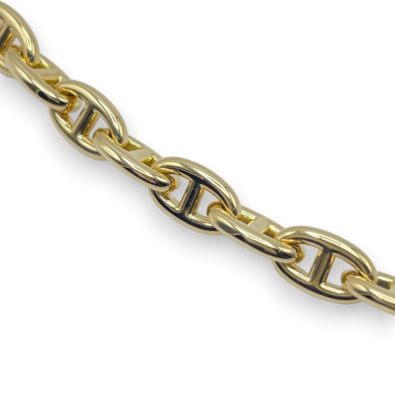 エルメス シェーヌ・ダンクル ネックレス TPM 18K イエローゴールド 62