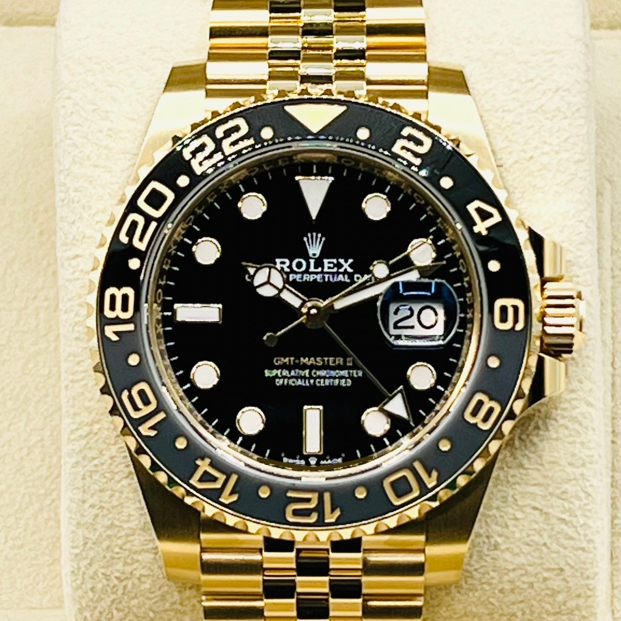 2023年新作】ロレックス GMTマスターII 126718GRNR ジュビリー