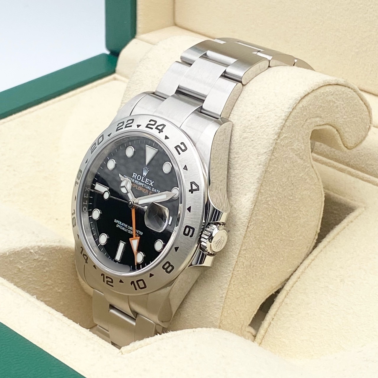 ロレックス エクスプローラーII 226570 オイスターブレスレット ブラック 42mm