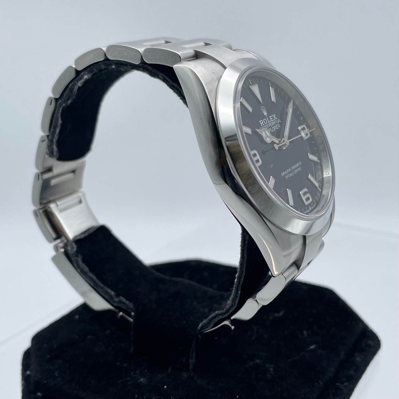 ロレックス エクスプローラー 224270 ブラック ステンレスチール オイスターブレス 40mm