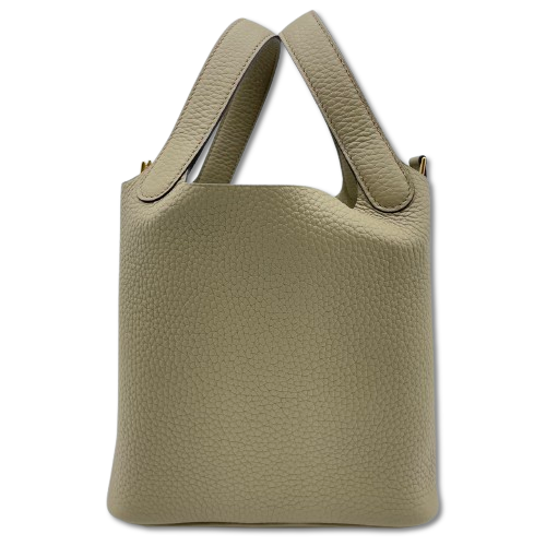 エルメス ピコタンロック PM ベージュマルファ トリヨンクレマンス ゴールド金具 W刻印