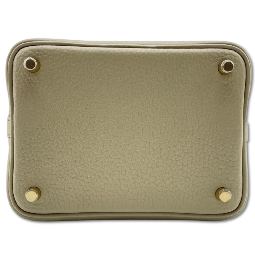 エルメス ピコタンロック PM ベージュマルファ トリヨンクレマンス ゴールド金具 W刻印