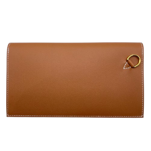 エルメス ケリーポケットロング 20 ゴールド ヴォーマダム ゴールド金具 B刻印