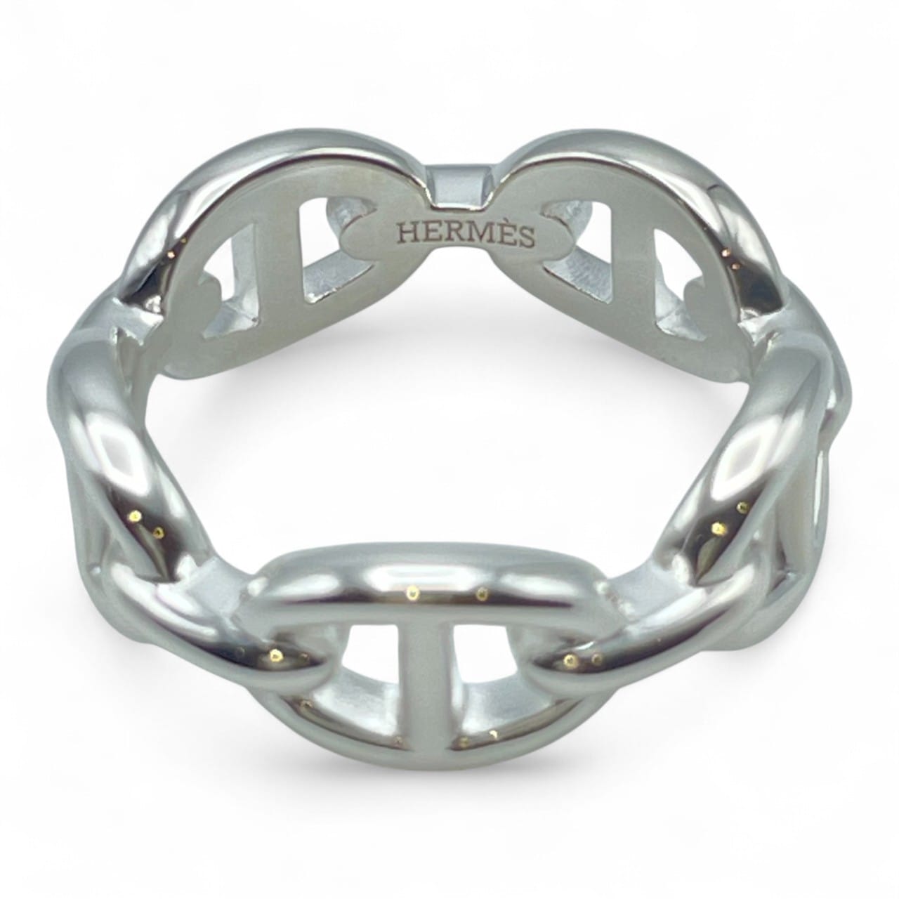 エルメス シェーヌ・ダンクル アンシェネリング PM 55 シルバー925 15号