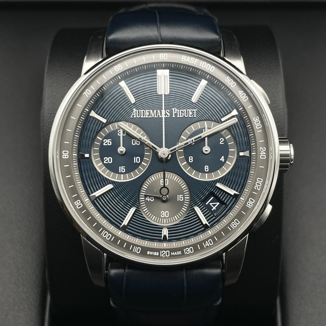 【定価5,500,000円！】オーデマピゲ CODE11.59 26393ST.OO.A348KB.01 ブルー 純正クロコベルト付き 41mm