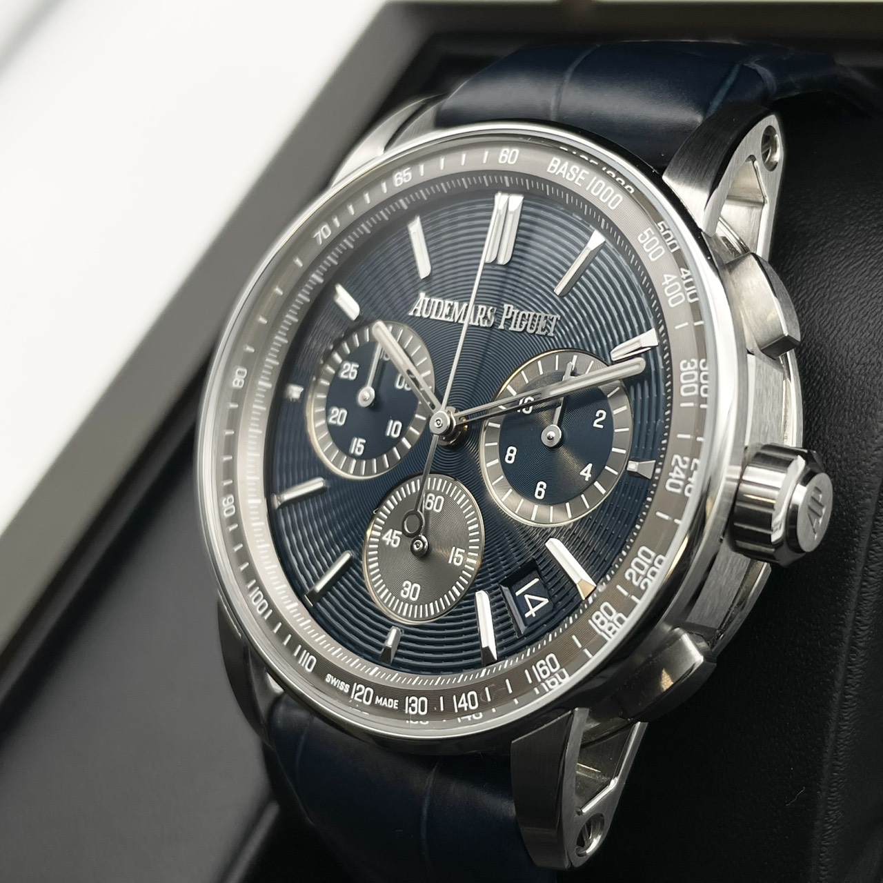【定価5,500,000円！】オーデマピゲ CODE11.59 26393ST.OO.A348KB.01 ブルー 純正クロコベルト付き 41mm