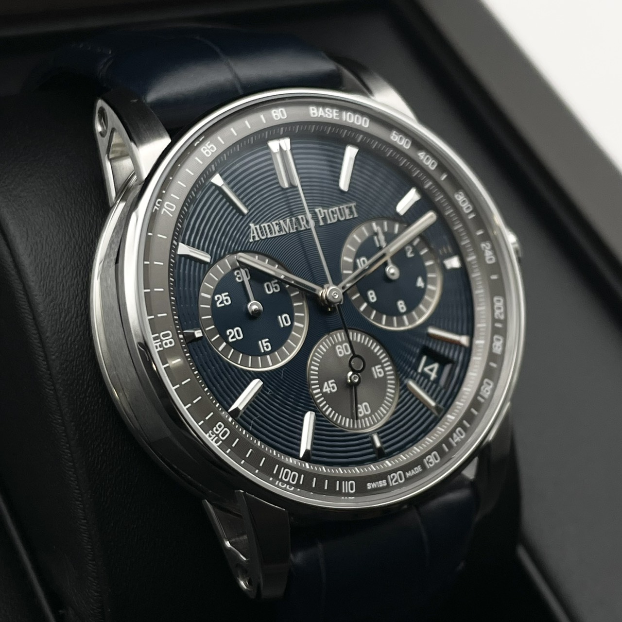 【定価5,500,000円！】オーデマピゲ CODE11.59 26393ST.OO.A348KB.01 ブルー 純正クロコベルト付き 41mm