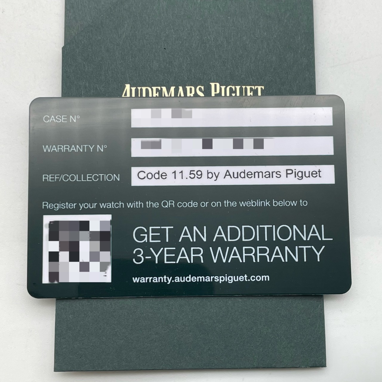 【定価5,500,000円！】オーデマピゲ CODE11.59 26393ST.OO.A348KB.01 ブルー 純正クロコベルト付き 41mm