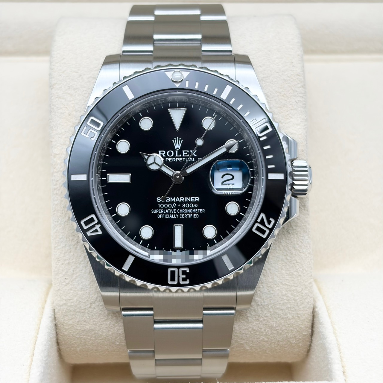 ロレックス サブマリーナーデイト 126610LN ブラック 41mm