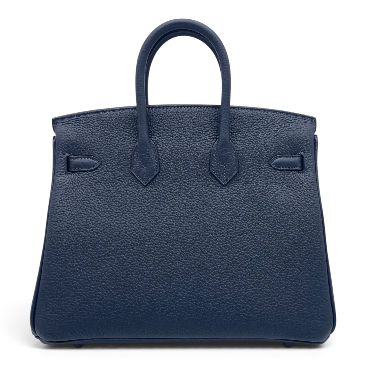 エルメス バーキン 25 ブルーニュイ トゴ シルバー金具 G刻印