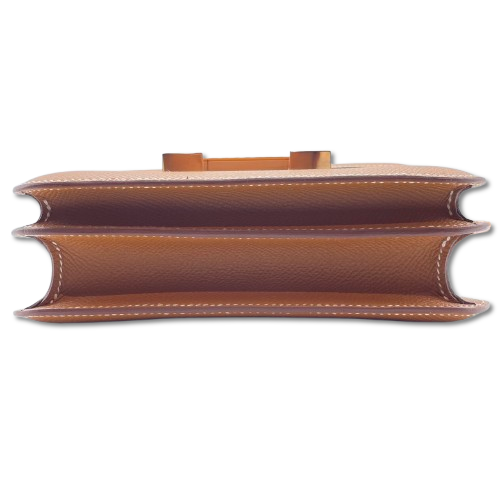 エルメス コンスタンスミニ 18 ゴールド エプソン ピンクゴールド金具 K刻印