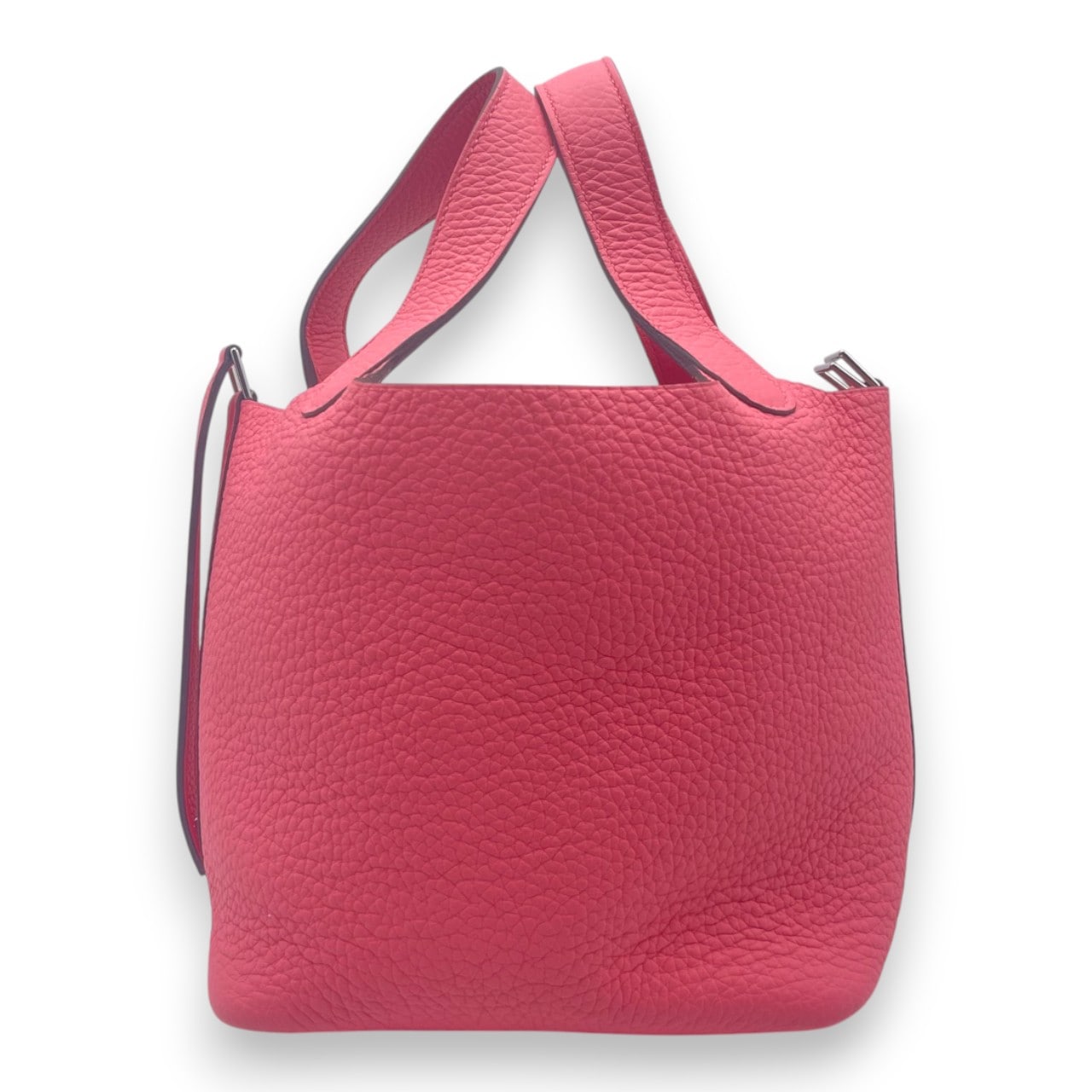 エルメス ピコタンロック PM ローズアザレ トリヨンクレマンス シルバー金具 W刻印