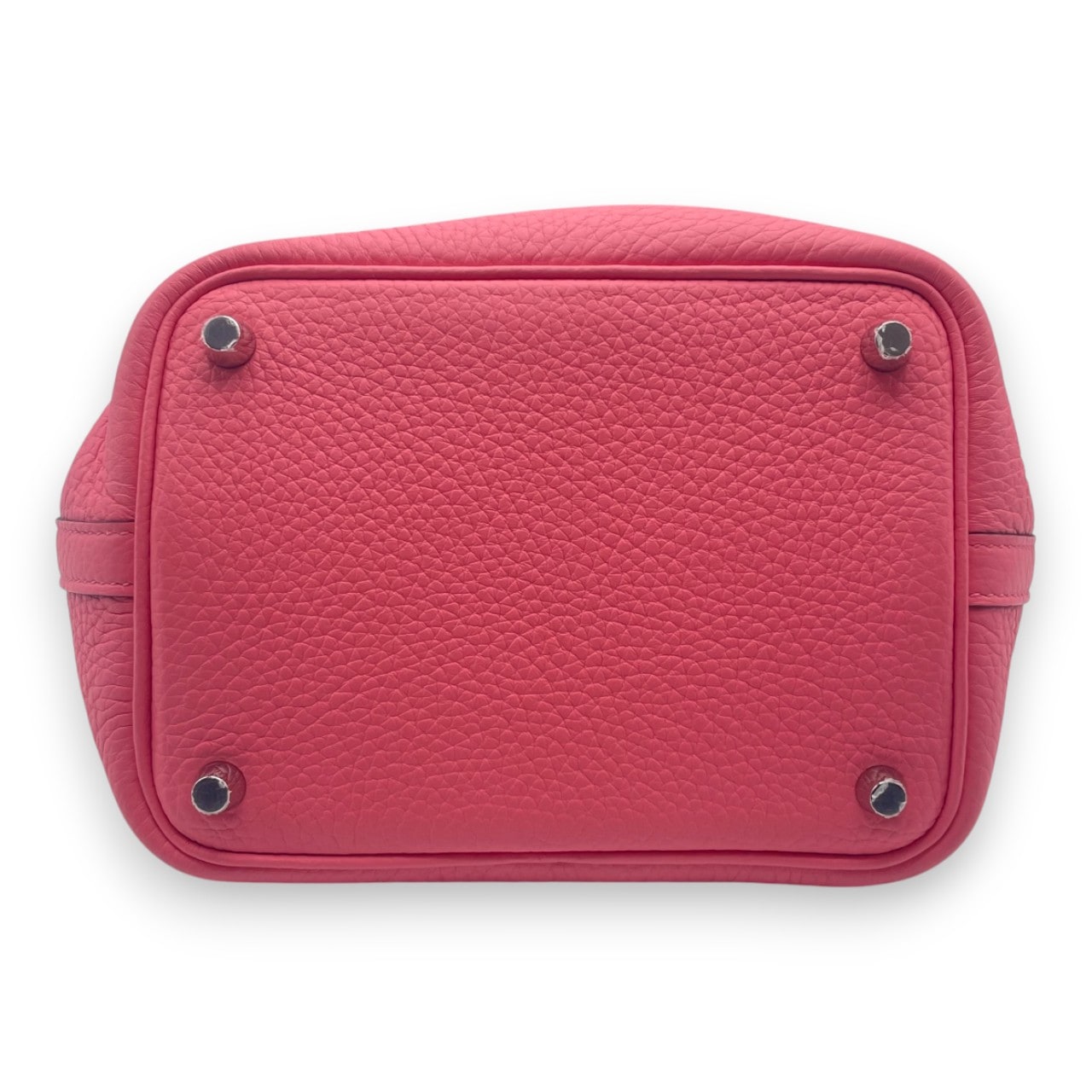 エルメス ピコタンロック PM ローズアザレ トリヨンクレマンス シルバー金具 W刻印