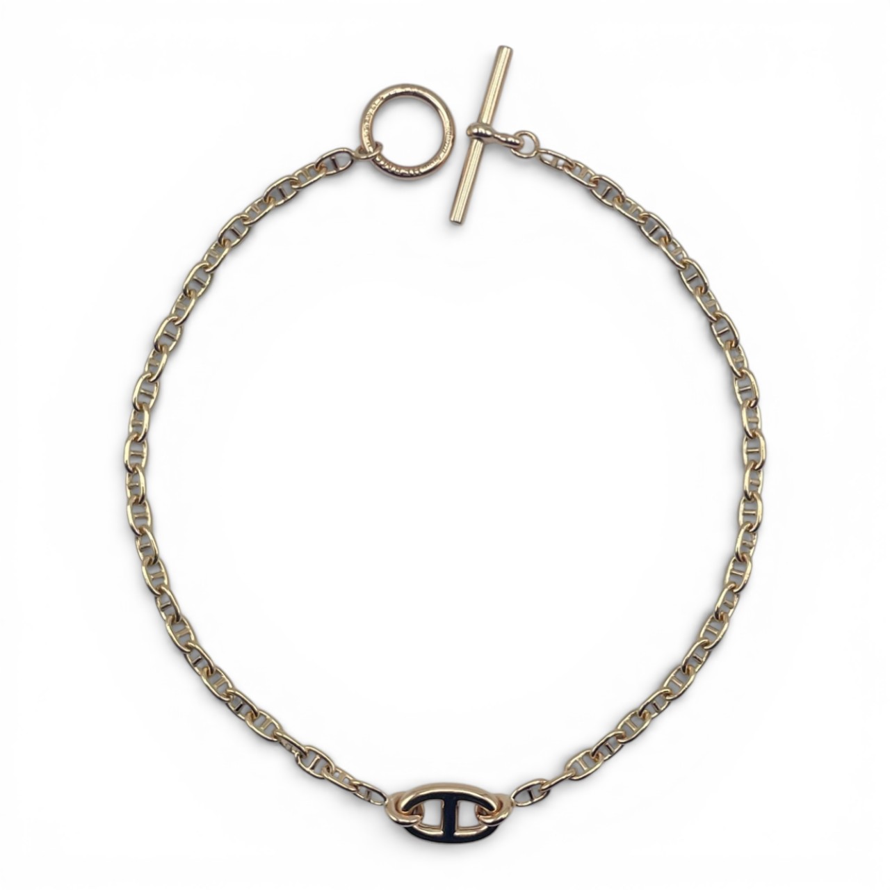 エルメス  ニューファランドール ブレスレット TPM ピンクゴールド