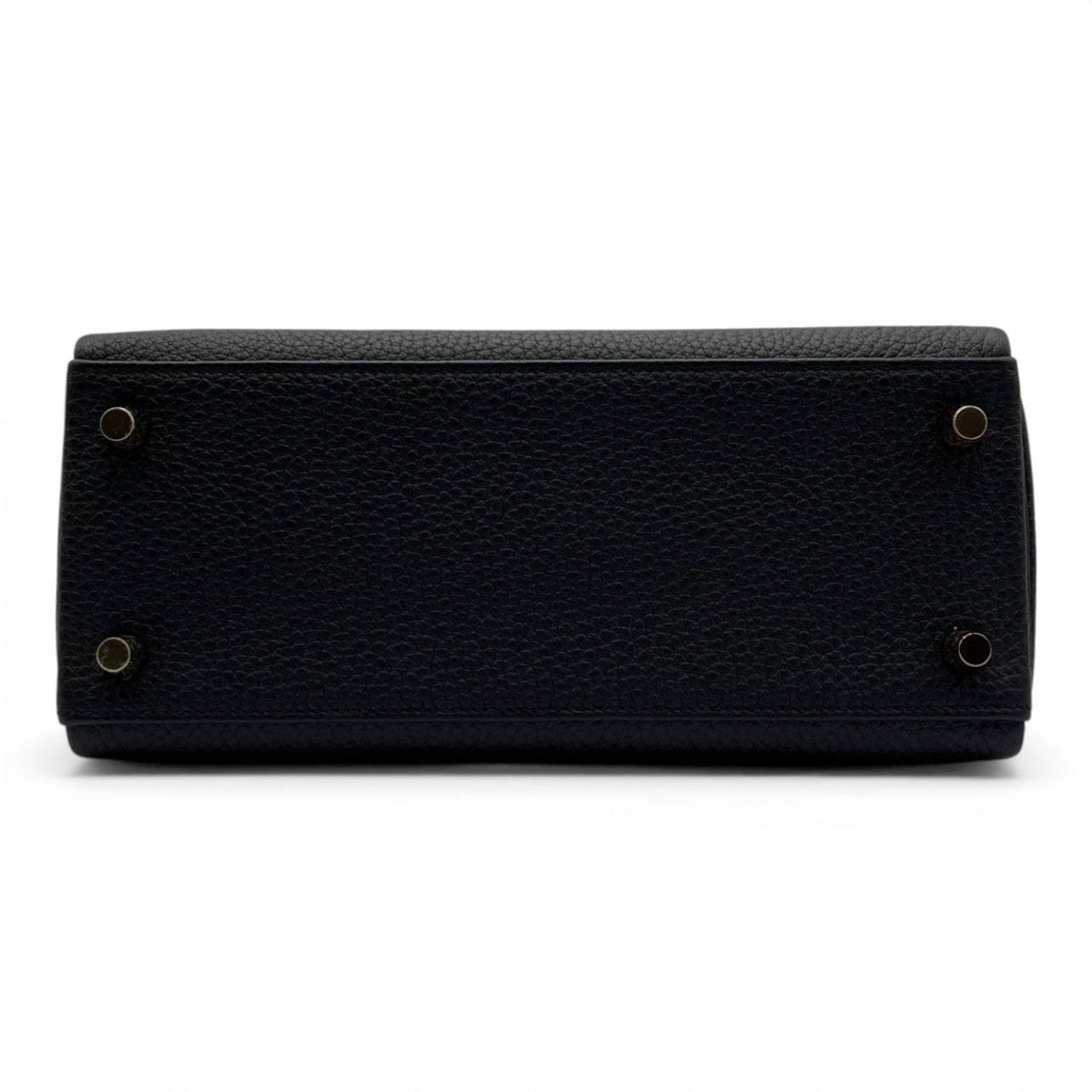 エルメス ケリー 25 ノワール トゴ ゴールド金具 G刻印