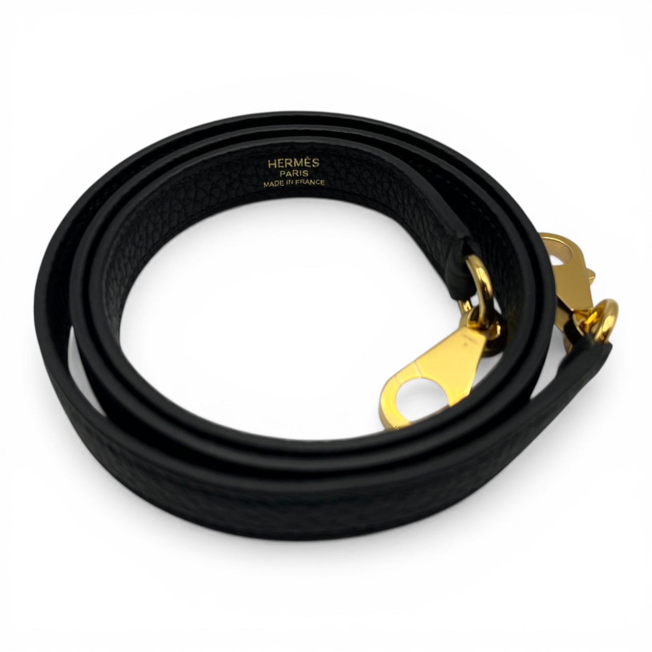 エルメス ケリー 25 ノワール トゴ ゴールド金具 G刻印