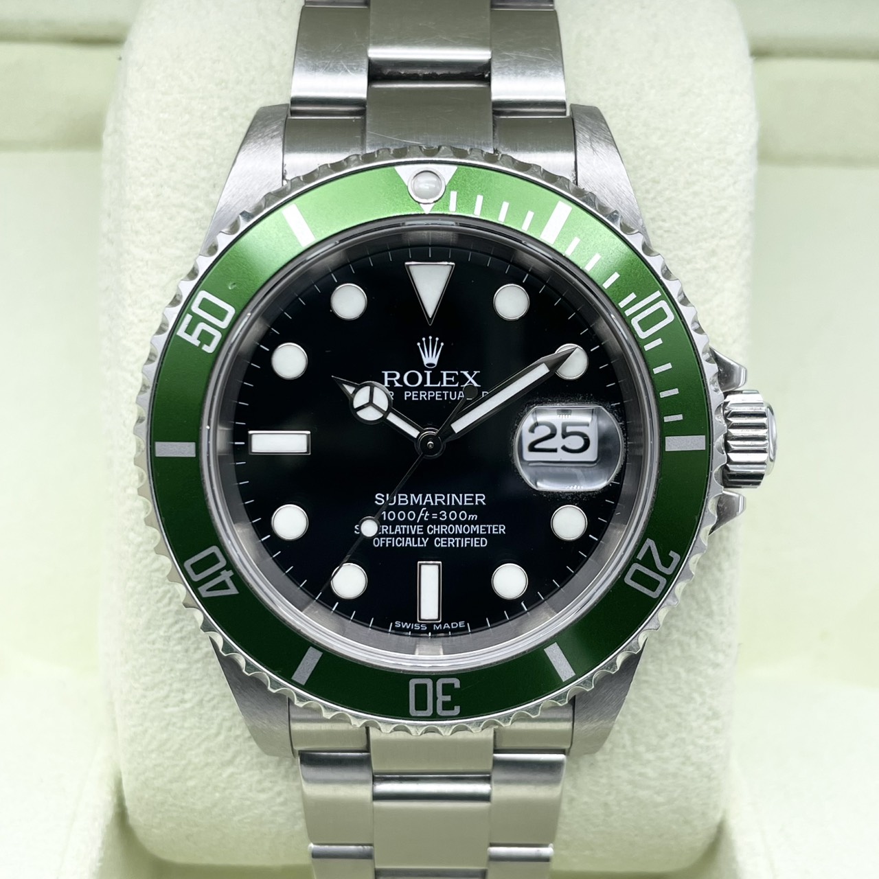 ロレックス サブマリーナデイト 16610LV ブラック 40mm