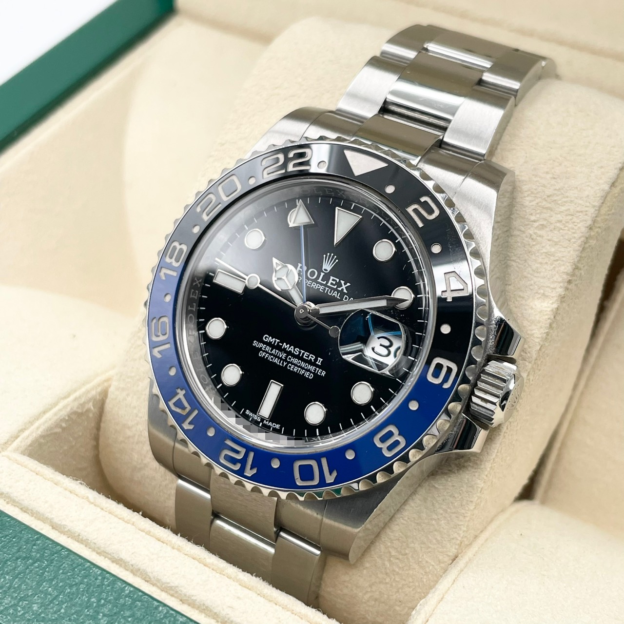 ロレックス GMTマスターII 116710BLNR バットマン 40mm