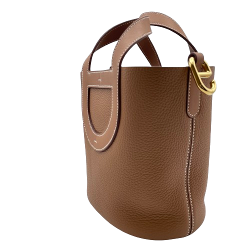 エルメス インザループ 18 ゴールド トリヨンクレマンス ゴールド金具 B刻印