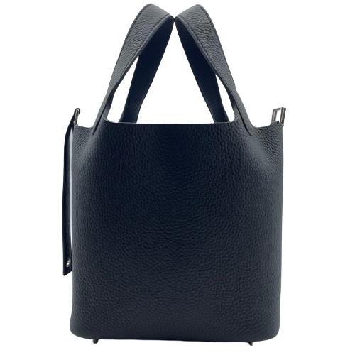 エルメス ピコタンロック PM ノワール トリヨンクレマンス シルバー金具 W刻印