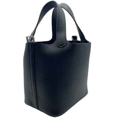 エルメス ピコタンロック PM ノワール トリヨンクレマンス シルバー金具 W刻印