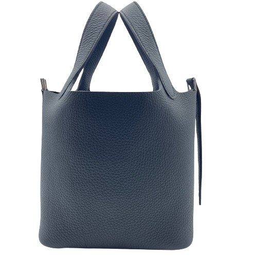 エルメス ピコタンロック PM ノワール トリヨンクレマンス シルバー金具 W刻印