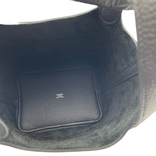 エルメス ピコタンロック PM ノワール トリヨンクレマンス シルバー金具 W刻印