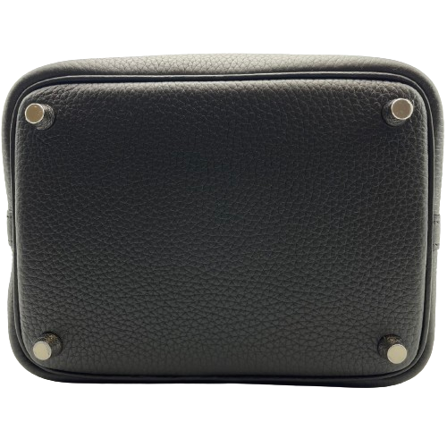 エルメス ピコタンロック PM ノワール トリヨンクレマンス シルバー金具 W刻印