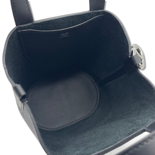 エルメス インザループ PM ノワール トリヨンクレマンス シルバー金具 B刻印