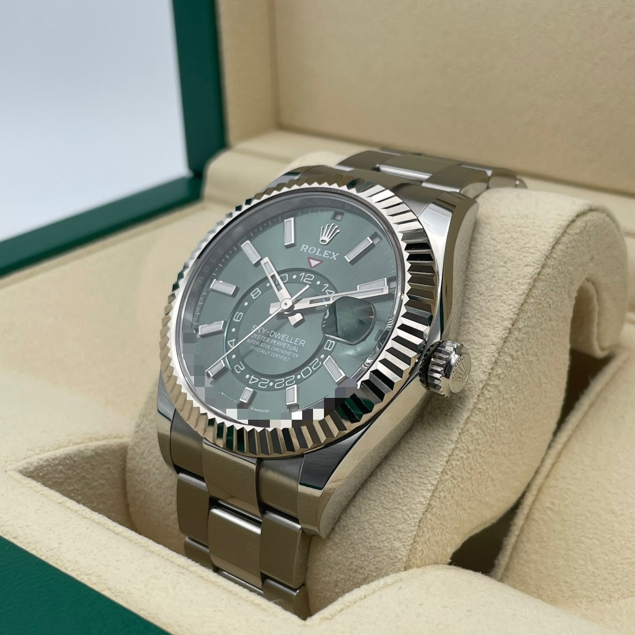 ロレックス スカイドゥエラー 336934 ミントグリーン オイスターブレス 42mm