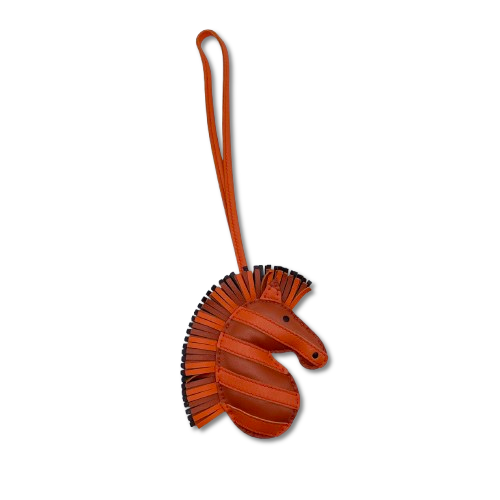 エルメス ジージーサバンナ バッグチャーム Z刻印 - ブランド品