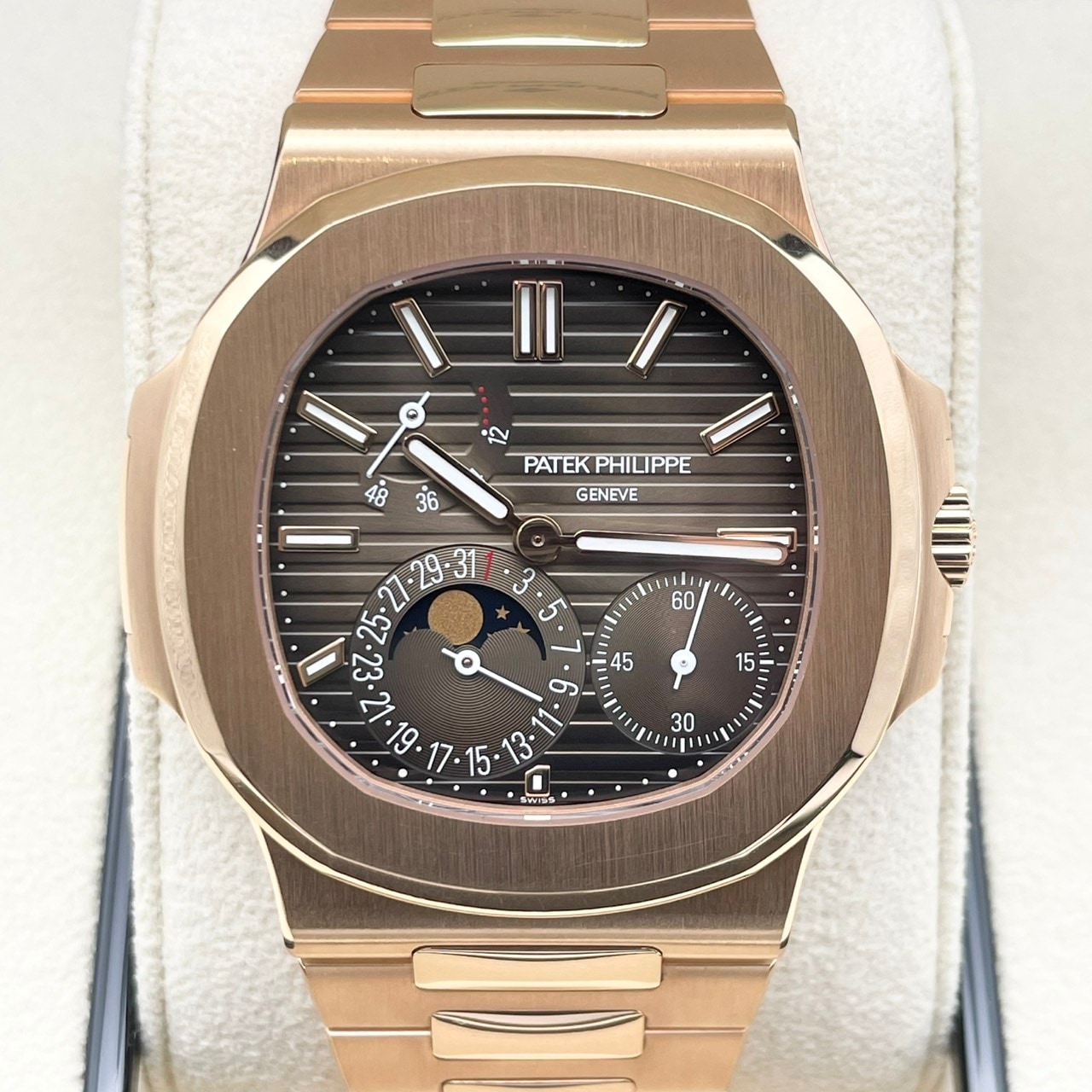 パテックフィリップ ノーチラス 5712/1R-001 ブラウン・ソレイユ 40mm