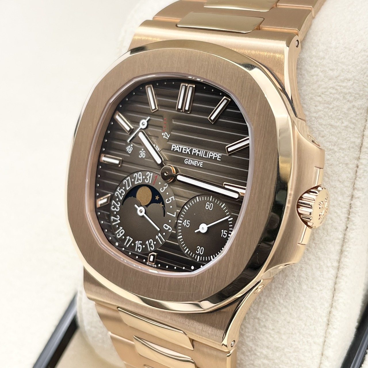 パテックフィリップ ノーチラス 5712/1R-001 ブラウン・ソレイユ 40mm