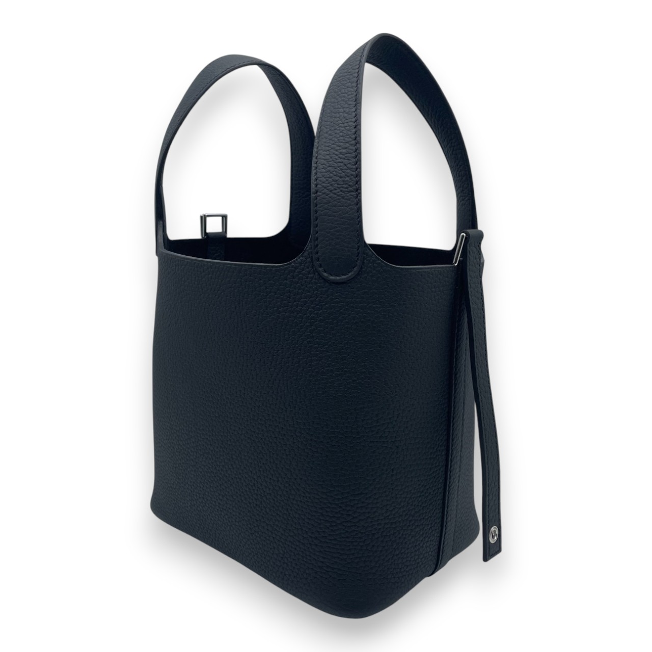 エルメス ピコタンロック PM ノワール トリヨンクレマンス シルバー金具 K刻印